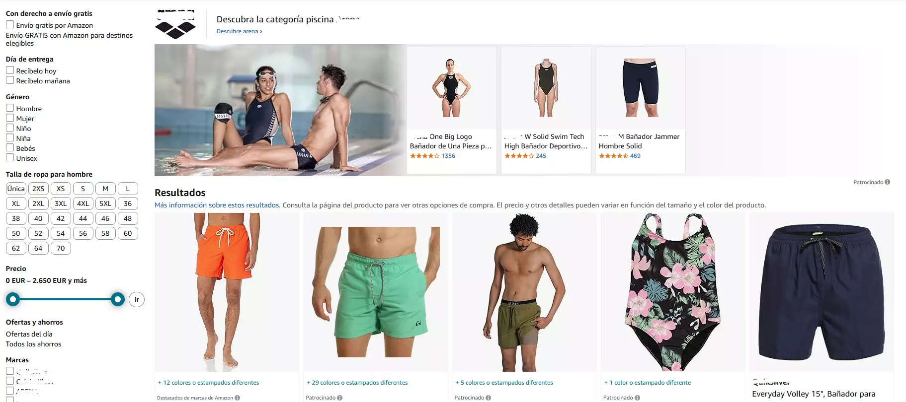 atributos obligatorios en el feed de productos