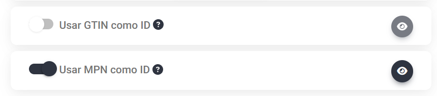 Establecer el tipo de identificador concreto para cada canal en Lighthouse Feed
